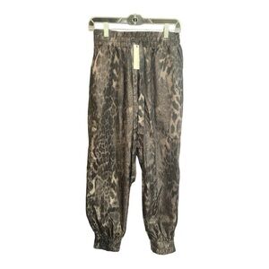 Oliviaceous NWT Leopard Print Joggers Size Small OP1